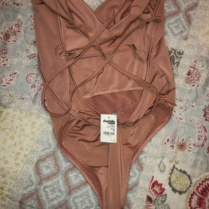 Rose gold bodysuit